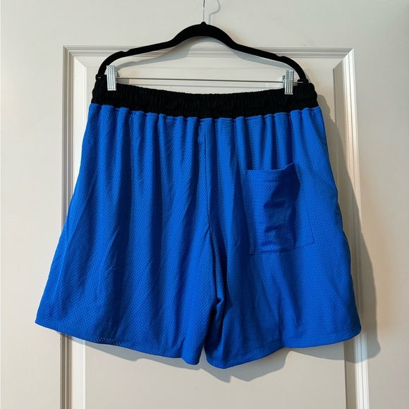 RARE Diet Starts Monday x Sneaker Politics Mesh Shorts Blue XXL EUC - Picture 4 of 7